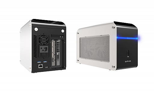 画像ギャラリー No.006のサムネイル画像 / Sapphire製の外付けグラフィックスボックスが国内発売。Thunderbolt 3接続,税込約5万3730円前後