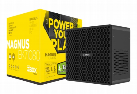 画像ギャラリー No.001のサムネイル画像 / ZOTAC,GTX 1080搭載で「FFXV」推奨認定取得の超小型デスクトップPC「ZBOX MAGNUS EK71080」