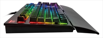 画像ギャラリー No.003のサムネイル画像 / Thermaltakeブランドのゲーマー向け日本語フルキーボードが発売。Cherry MXのSpeed RGBおよびBlue採用の2モデル展開に