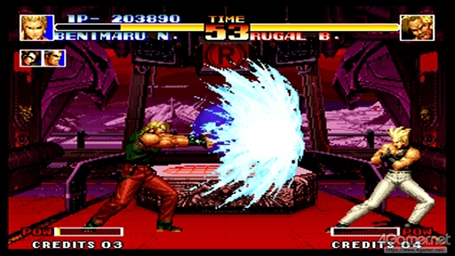 画像ギャラリー No.008のサムネイル画像 / 「NEOGEO mini」で「KOF'94」ラスボス“ルガール”に挑戦。小さな画面とコンパネ,便利なセーブ機能で最凶は攻略できるのか