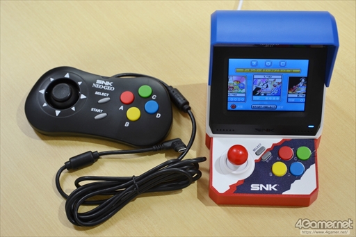 画像ギャラリー No.011のサムネイル画像 / 「NEOGEO mini」で「KOF'94」ラスボス“ルガール”に挑戦。小さな画面とコンパネ,便利なセーブ機能で最凶は攻略できるのか