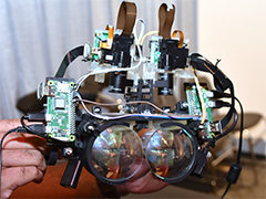 ［SIGGRAPH］接着剤でレンズを試作？ 先端技術展示会「E-TECH」でNVIDIAが研究中のVR関連技術をチェック