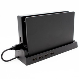 画像ギャラリー No.004のサムネイル画像 / アンサー,4ポートUSBハブ機能付きのNintendo Switchドックスタンドを発売