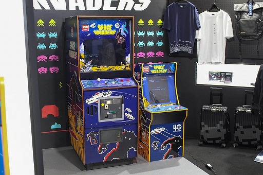 画像ギャラリー No.003のサムネイル画像 / ［TGS 2018］12月発売予定の筐体型ゲーム機「ARCADE1UP」がタイトーブースに出展中。3/4サイズのミニ筐体の感触をチェックしてきた