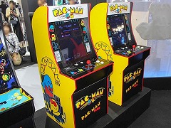 ［TGS 2018］12月発売予定の筐体型ゲーム機「ARCADE1UP」がタイトーブースに出展中。3/4サイズのミニ筐体の感触をチェックしてきた
