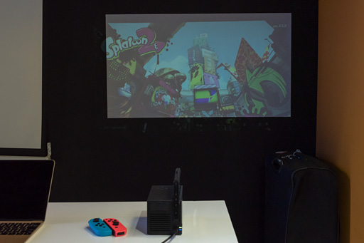 画像ギャラリー No.003のサムネイル画像 / ［TGS 2018］「モバイルプロジェクタ内蔵Switchドック，たぶん3万円」が意外にいいかもしれない