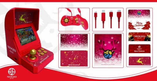 画像ギャラリー No.004のサムネイル画像 / NEOGEO miniのクリスマス限定版「NEOGEO mini Christmas Limited Edition」が発売決定。国内,北米,欧州での予約受付を近日開始
