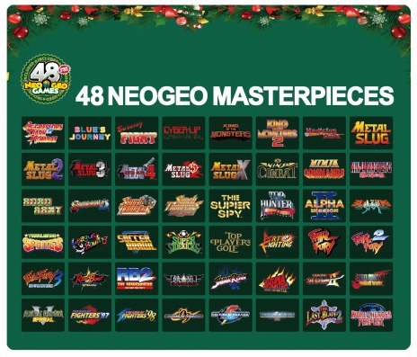画像ギャラリー No.005のサムネイル画像 / NEOGEO miniのクリスマス限定版「NEOGEO mini Christmas Limited Edition」が発売決定。国内，北米，欧州での予約受付を近日開始