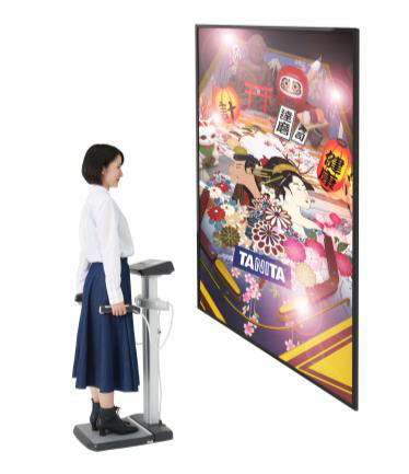 画像ギャラリー No.001のサムネイル画像 / タニタ，体組成計測にピンボールゲームを組み合わせた「TANITA PINBALL」のコンセプトモデルを開発