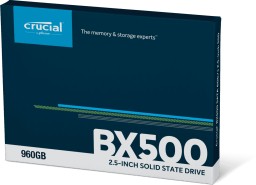 画像ギャラリー No.002のサムネイル画像 / Crucialブランドのエントリー市場向け2.5インチストレージ型SSD「BX500」,そのラインナップに容量960GBモデルが加わる
