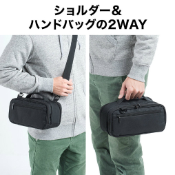 画像ギャラリー No.012のサムネイル画像 / サンワサプライ,Nintendo Switchと周辺機器をセットで持ち運べると謳うバッグ発売