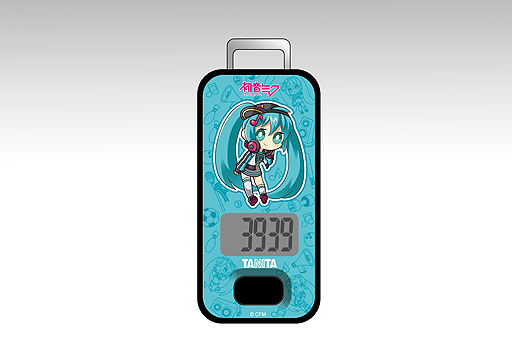 画像ギャラリー No.004のサムネイル画像 / タニタ,「初音ミク」とコラボした体組成計2種類と歩数計を発表。いずれも予約受付は本日スタート