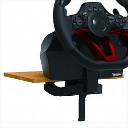 画像ギャラリー No.003のサムネイル画像 / HORI,Bluetoothでワイヤレス接続できるPC&PS4両対応ステアリングコントローラを7月に発売。バッテリー駆動も可能