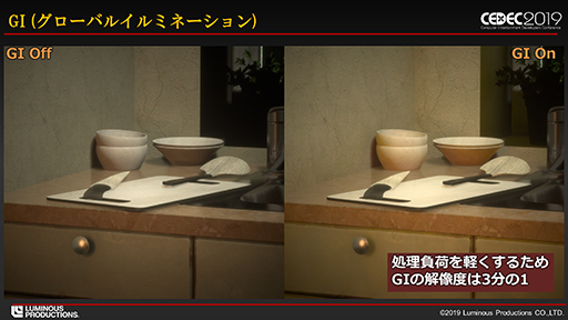 画像ギャラリー No.020のサムネイル画像 / ［CEDEC 2019］スクエニが開発したパストレーシングベースのリアルタイム技術デモ「Back Stage」を実現する仕組みとは？