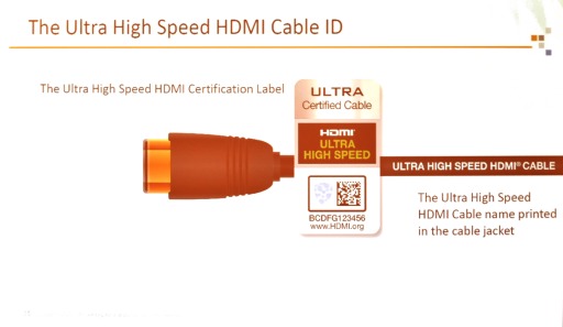 画像ギャラリー No.007のサムネイル画像 / HDMI Forum，8K/60fps伝送用認証ケーブルの仕様策定。「Ultra High Speed HDMIケーブル認証プログラム」とは？