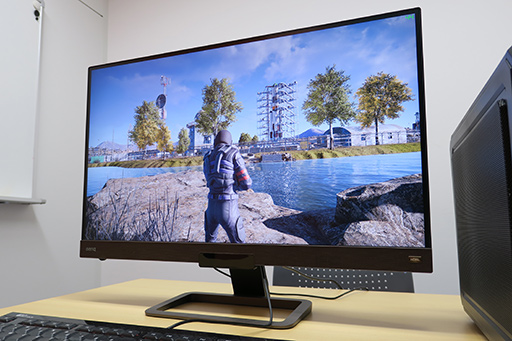 画像ギャラリー No.002のサムネイル画像 / BenQの27型HDR対応液晶ディスプレイ「EX2780Q」を試す。目玉のHDR向け画質調整機能「HDRi」はゲームにどんな効果があるのか