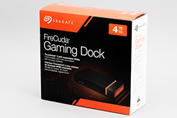 画像ギャラリー No.004のサムネイル画像 / 【PR】Seagateの外付けHDD兼ドック「FireCuda Gaming Dock」は，ゲーマー向けノートPCに欠かせない頼れる相棒だ