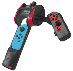 画像ギャラリー No.001のサムネイル画像 / HORI，Switch版「釣りスピリッツ」専用アタッチメントを7月発売。Joy-Conで竿型コントローラを再現