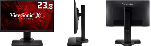 画像ギャラリー No.002のサムネイル画像 / ViewSonic，144Hz＆FreeSync対応の23.8型フルHD液晶ディスプレイをドスパラ限定で発売