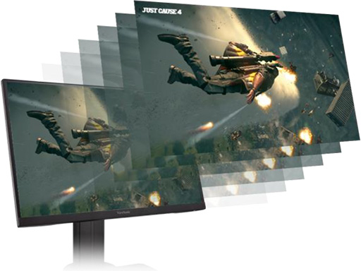画像ギャラリー No.005のサムネイル画像 / ViewSonic，144Hz＆FreeSync対応の23.8型フルHD液晶ディスプレイをドスパラ限定で発売