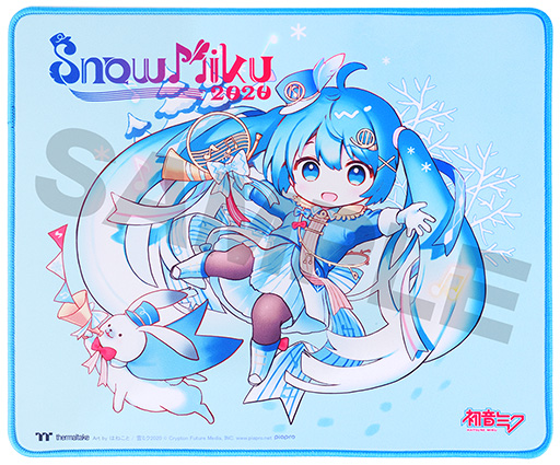 画像ギャラリー No.001のサムネイル画像 / ツクモ，「SNOW MIKU 2020」限定ゲーマー向けマウスパッドを一般販売