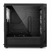 画像ギャラリー No.004のサムネイル画像 / アドレサブルRGBファン4基を搭載するSharkoon製ミドルタワーPCケースが国内発売
