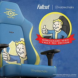 画像ギャラリー No.003のサムネイル画像 / 「Fallout」×noblechairsコラボのゲーマー向けチェアが本日発売。Vault Boyがニッコリほほえむ“Vault-Tec Edition”