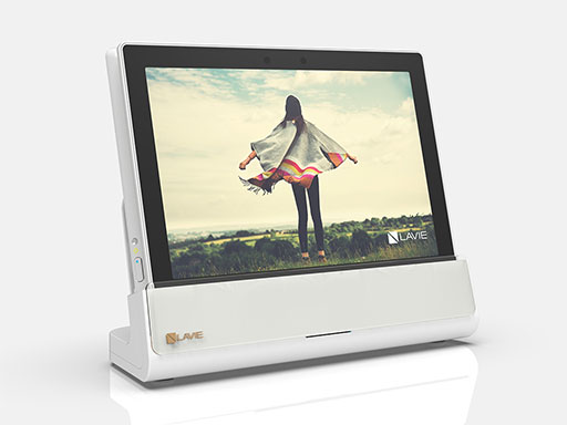 画像ギャラリー No.003のサムネイル画像 / NECPC,Switch風に使える小型PC「LAVIE MINI」のコンセプトモデルを公開。本体に装着可能なゲームパッドや専用ドックを用意