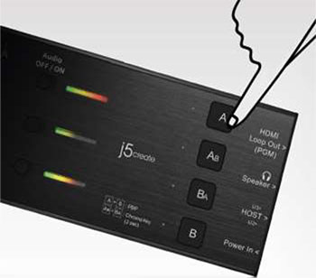 画像ギャラリー No.005のサムネイル画像 / j5create,2系統のHDMI入力とスイッチャー機能を備えたキャプチャデバイスを国内発売