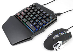 PCやPS4，Switchで使える片手用キーパッド＆マウス「ツナイデントCombo」がゲームテックから発売に