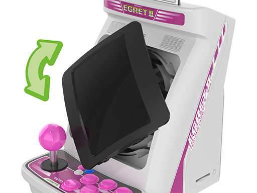 画像ギャラリー No.004のサムネイル画像 / タイトーの名作アーケードゲームを収録した小型ゲーム機「EGRET II mini」が2022年3月2日に発売