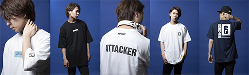 画像ギャラリー No.013のサムネイル画像 / 「ストリートファイター」コラボのキャップと「R6S」コラボのTシャツがGRAPHT GAMING LIFEから発売