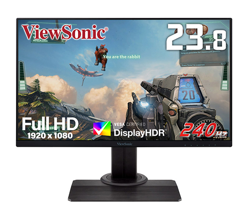 画像ギャラリー No.009のサムネイル画像 / ViewSonic,240Hz表示&FreeSync対応のゲーマー向け23.8型フルHDディスプレイを発売