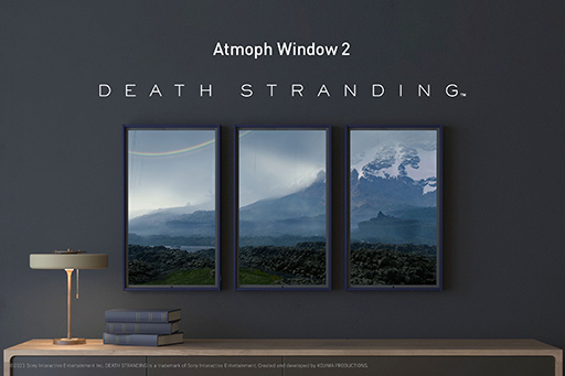 画像ギャラリー No.002のサムネイル画像 / 「DEATH STRANDING」の幻想的な風景を表示できる額縁型スマートディスプレイが発売に