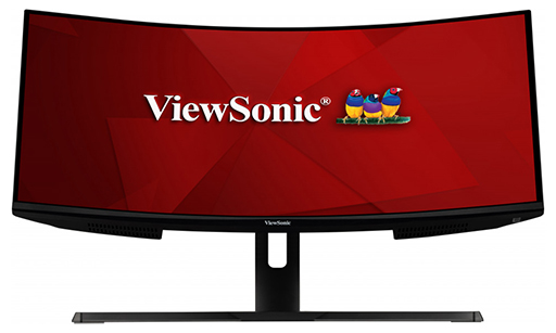 画像ギャラリー No.014のサムネイル画像 / ViewSonic,34インチ,3440×1440ドットで144Hz表示対応のゲーマー向け湾曲型液晶ディスプレイを発売