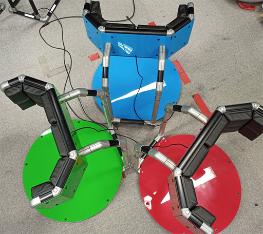 画像ギャラリー No.007のサムネイル画像 / ［TGS 2021］VR用歩行デバイス「Crus」体験してみた。ハーネスや専用シューズが不要で省スペースも魅力だ