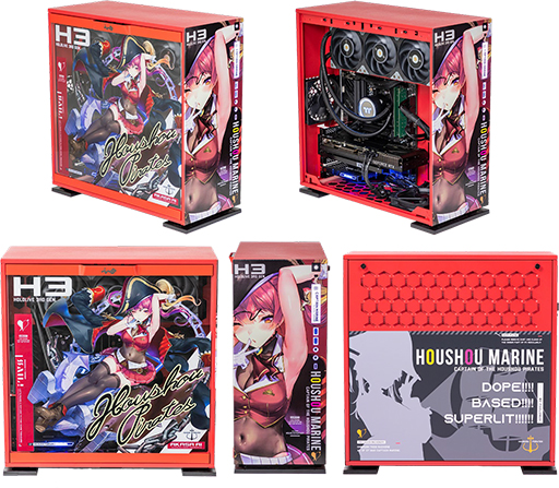 画像ギャラリー No.001のサムネイル画像 / ELSA,VTuber「宝鐘マリン」コラボモデルのデスクトップPCを抽選販売