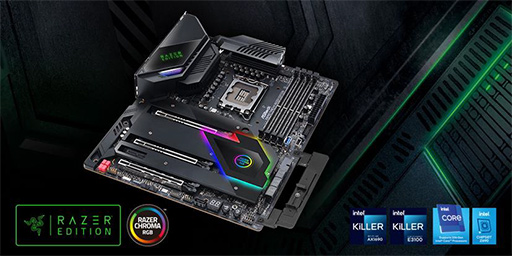 画像ギャラリー No.002のサムネイル画像 / ASRock,Z690搭載最上位マザー「Z690 Taichi」のRazer Chromaモデルを発表