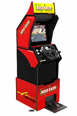画像ギャラリー No.001のサムネイル画像 / バンダイナムコ研究所，ARCADE1UPシリーズの新作「Ridge Racer Arcade Machine」に制作協力