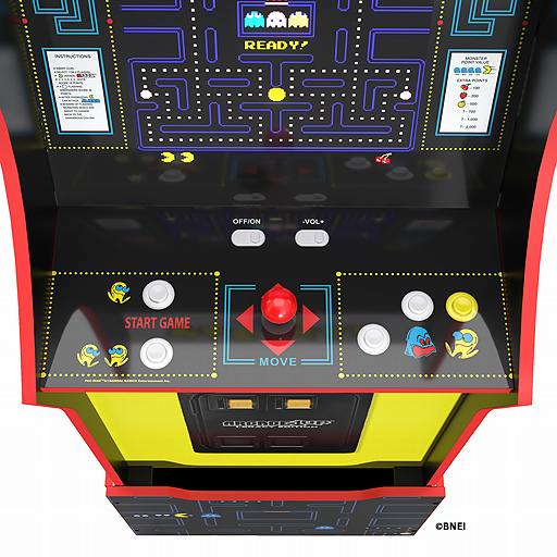 画像ギャラリー No.009のサムネイル画像 / パックマンやディグダグなどの12タイトルを楽しめる「ARCADE1UP BANDAI NAMCO Entertainment LEGACY」が4月20日に登場