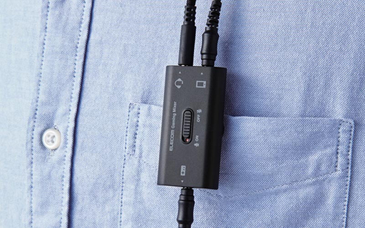 画像ギャラリー No.007のサムネイル画像 / ゲーム機の音声とスマホのボイスチャットを同時に聞ける小型アナログミキサーがエレコムから