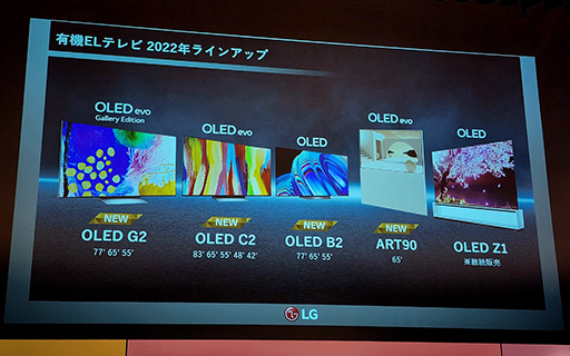 画像ギャラリー No.008のサムネイル画像 / LG,ゲーム関連機能が充実した2022年夏モデルの有機EL&液晶テレビを発表