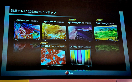 画像ギャラリー No.009のサムネイル画像 / LG,ゲーム関連機能が充実した2022年夏モデルの有機EL&液晶テレビを発表