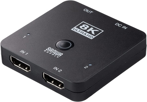 画像ギャラリー No.001のサムネイル画像 / 4K/120Hz入出力対応でPS5やXbox Series X/Sでも使えるHDMI切替器がサンワサプライから