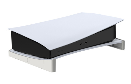 画像ギャラリー No.001のサムネイル画像 / コロンバスサークル,PS5用横置きスタンドに白色モデルを追加
