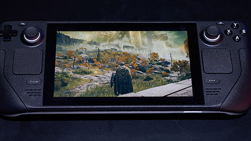 画像ギャラリー No.021のサムネイル画像 / ［TGS2022］ついに日本上陸した小型ゲーム機「Steam Deck」を先行体験。触ると欲しくなる立派なポータブルゲームマシンだ