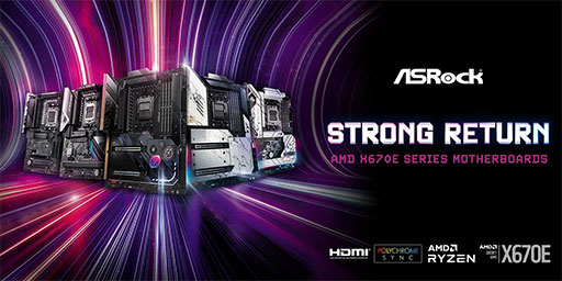 画像ギャラリー No.001のサムネイル画像 / ASRock,Ryzen 7000対応「X670E」搭載マザー計5製品を発表