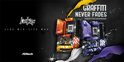 画像ギャラリー No.002のサムネイル画像 / ASRockから配信者向けマザーボード「LiveMixer」が登場。大量のUSBポートと長時間の負荷に耐えられる電源設計が特徴だ