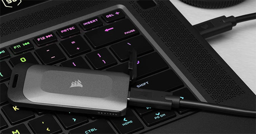 画像ギャラリー No.003のサムネイル画像 / USB 3.2 Gen 2x2対応のCorsair製外付けSSDが発売