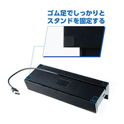 画像ギャラリー No.011のサムネイル画像 / Switch有機EL版のドックを横向きにおけるUSBハブ付きスタンドがアンサーから発売に